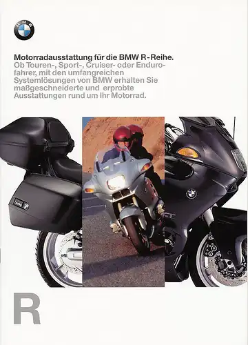 BMW - R-Reihe - Ausstattung - Prospekt - Deutsch - 01/98 -  nl-Versandhandel