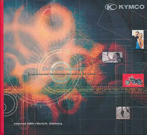 Kymco - Modellangebot  - Prospekt - 2000  -  GB -  nl-Versandhandel