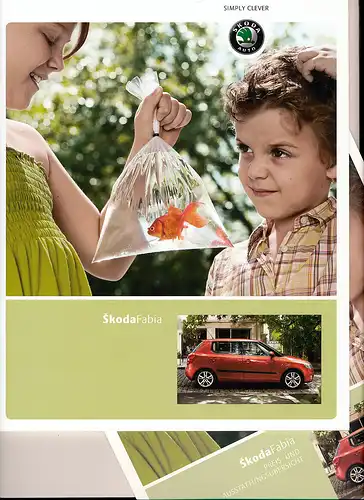 Skoda - Fabia - Prospekt+Preisliste - 11/08 - Deutsch - nl-Versandhandel