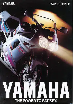 Yamaha -  Gesamt-Modellprogramm 1994 -  Prospekt  - Deutsch -   nl-Versandhandel