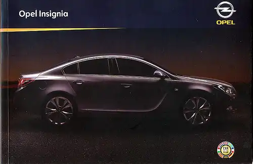 Opel - Insignia  -  Prospekt - 12/08  - Deutsch - nl-Versandhandel