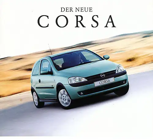 Opel - Corsa - Prospekt - 01/2000 - Deutsch - nl-Versandhandel