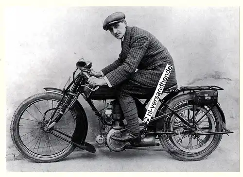 Garelli-348ccm Doppelkolben-Zweitakter-1913- Archiv Verlag - nl-Versandhandel 