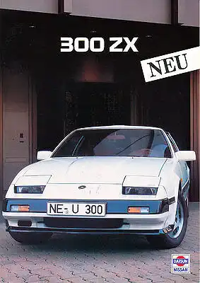 Nissan - Datsun - 300 ZX - Prospekt  - 05/84  - Deutsch - nl-Versandhandel