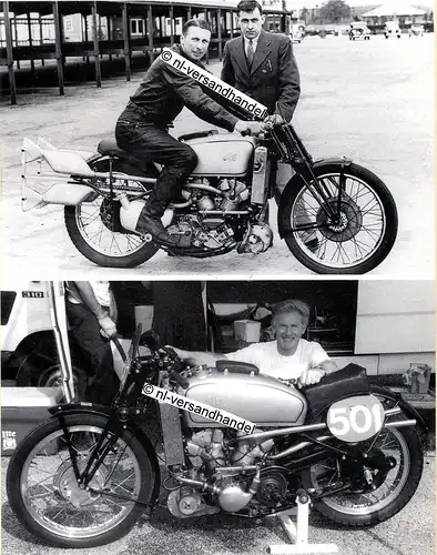 AJS - V-4 Zylinder Werksrennmaschine - 1939  - Archiv Verlag - nl-Versandhandel 