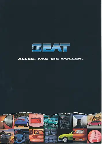 Seat - Programm - Prospekt - 02/97 - Deutsch - nl-Versandhandel