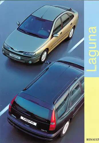 Renault - Laguna - Grandtour - Prospekt  - 11/98  -  Deutsch- nl-Versandhandel