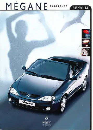 Renault - Megane - Cabriolet  - Prospekt  - 03/99 - Deutsch - nl-Versandhandel