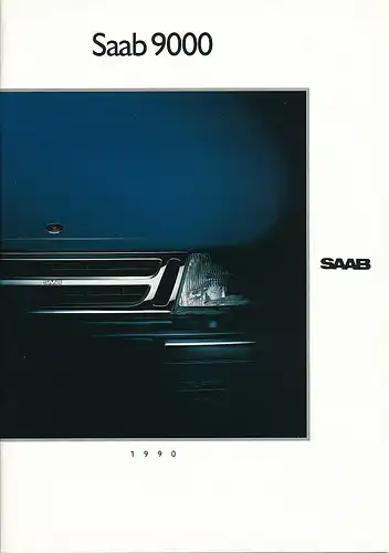 Saab - 9000 - Modellprogramm - Prospekt - CH - 1990 - D  - nl-Versandhandel