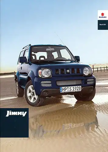Suzuki - Jimny  - Prospekt + Preisliste - 04/2009 - Deutsch - nl-Versandhandel