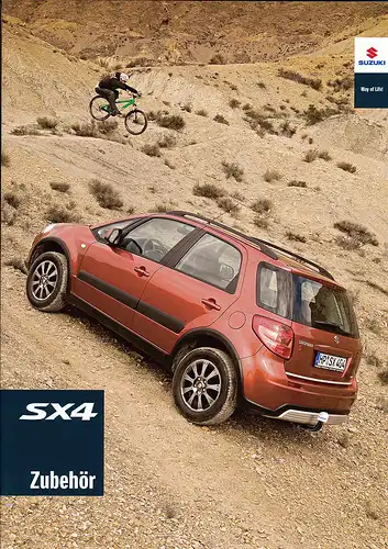 Suzuki-SX4-Zubehör - Prospekt + Preisliste - 08/08 - Deutsch - nl-Versandhandel
