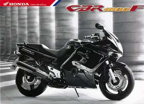 Honda - CBR 1000 F - G-Type  -  Prospekt - 10/98 - Deutsch - nl-Versandhandel