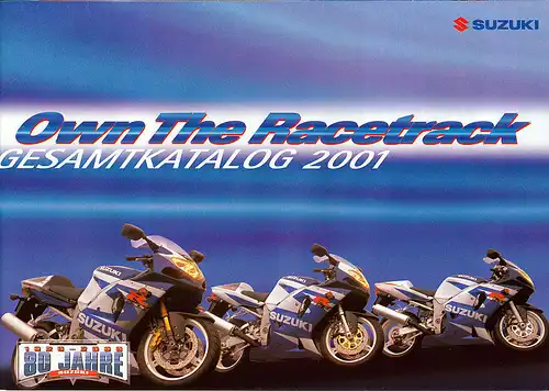 Suzuki - Gesamtkatalog  2001 - Prospekt  - Deutsch  -   nl-Versandhandel
