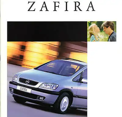 Opel - Zafira  - Prospekt - 01/2001 - Deutsch - nl-Versandhandel