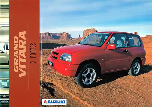 Suzuki - Grand Vitara - 3 Portes - Prospekt - 01/00 - F - nl-Versandhandel