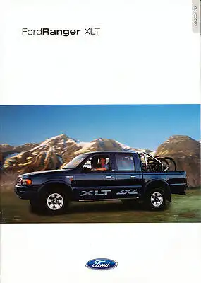 Ford - Ranger - XLT - Limited - Prospekt - 09/2001 - Deutsch - nl-Versandhandel
