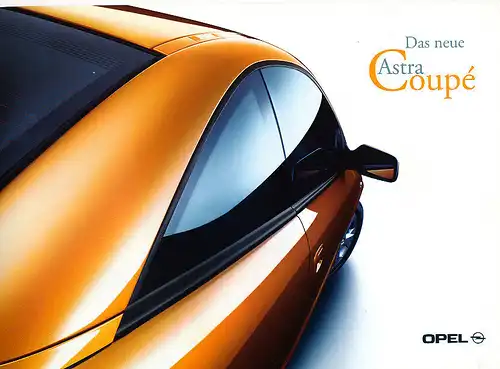 Opel - Astra Coupe - Prospekt - 01/1999 - Deutsch - nl-Versandhandel