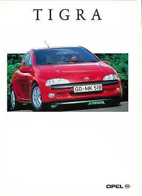 Opel - Tigra -  Prospekt  - 02/1994 -  Deutsch - nl-Versandhandel