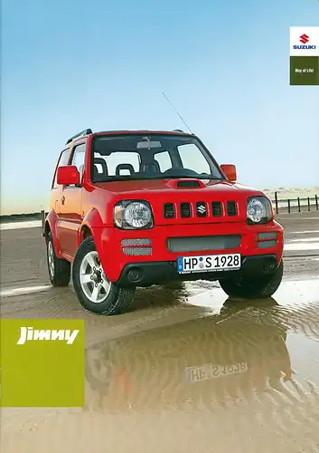 Suzuki - Jimny  - Prospekt + Preisliste - 08/06 - Deutsch - nl-Versandhandel