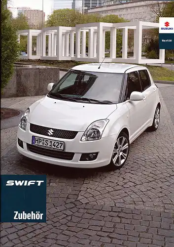 Suzuki - Swift -  Zubehör-Prospekt - 05/09 - Deutsch - nl-Versandhandel