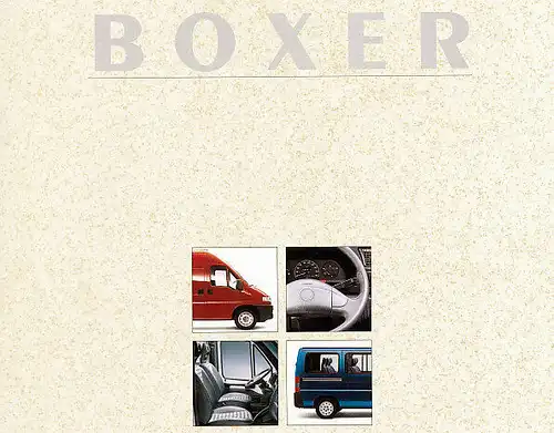 Peugeot - Boxer - Prospekt - 09/98 - Deutsch - nl-Versandhandel