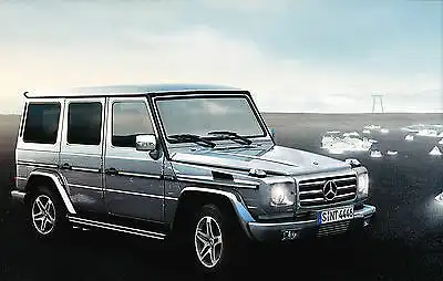 Mercedes-Benz -G-Klasse- Prospekt + Preise - 08/08 - Deutsch - nl-Versandhandel