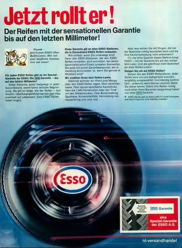 ESSO-SPEZIAL-1968-Reklame-Werbung-genuine Advert-La publicité-nl-Versandhandel