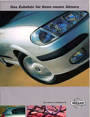 Nissan - Almera  - Zubhör - 10/2000  - Deutsch - nl-Versandhandel
