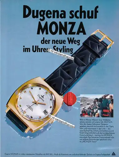 Dugena-Monza-1968-Reklame-Werbung-genuine Advertising-nl-Versandhandel