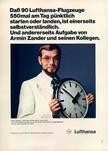 Lufthansa-Airline-1975-Reklame-Werbung-airline print ad-Aerolíneas Publicidad