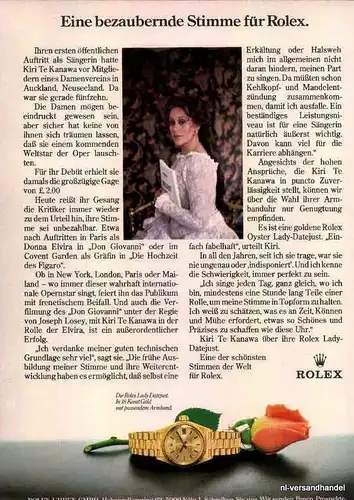 Rolex-LadyDatejust-Reklame-Werbung-genuine Advert-La publicité-nl-Versandhandel