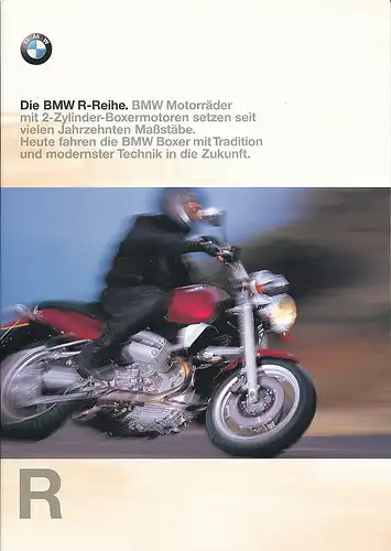 BMW -  R-Reihe  - Prospekt - 01/1998 - Deutsch -    nl-Versandhandel