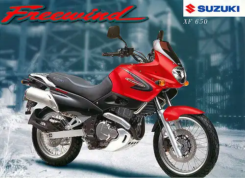 Suzuki - XF 650 - Freewind - Prospekt - 11/99 - Deutsch - nl-Versandhandel