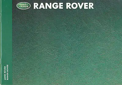 Land Rover  - Range Rover - Prospekt - 1998 - espania -    nl-Versandhandel