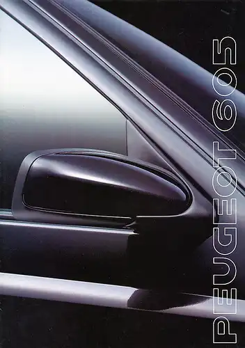 Peugeot -605-SLi- SRi- SR3.0- SV3.0- SV24- Prospekt - Deutsch - nl-Versandhandel