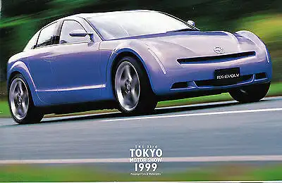 Mazda -  Tokyo Motor Show - Prospekt  - 1999 - JPN/GB -   nl-Versandhandel