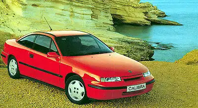 Opel -  Calibra  - Prospekt - 08/90 - Deutsch - nl-Versandhandel