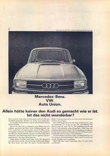 Audi-60-1966-Reklame-Werbung-vintage print ad-Vintage Publicidad