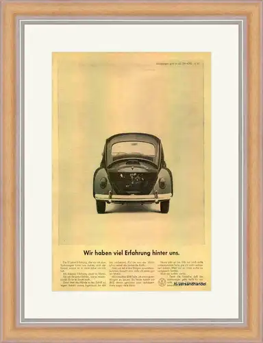 VW-1200-1965-Reklame-Werbung-genuine Ad-La publicité-nl-Versandhandel