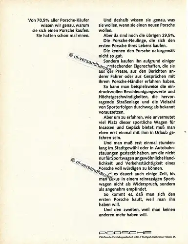 Porsche-911-1970-Reklame-Werbung-genuine Advertising -nl-Versandhandel 