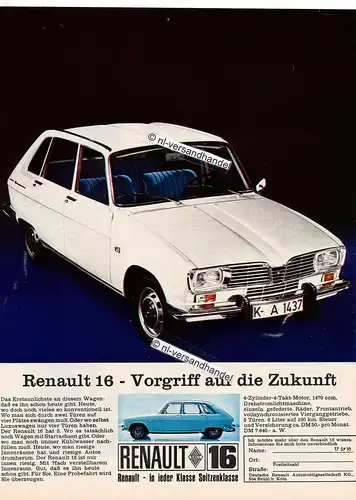 Renault 16 1967