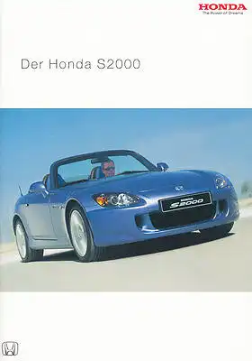 Honda - S2000 - Prospekt - 2006 - Deutsch - nl-Versandhandel