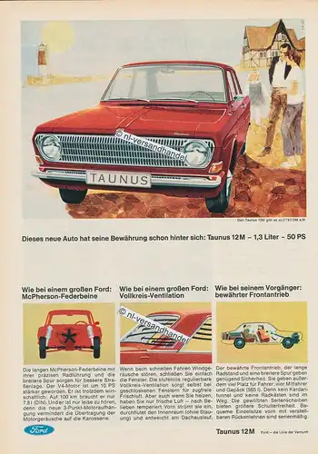 Ford-12M-1967-Reklame-Werbung-genuine Advertising-nl-Versandhandel