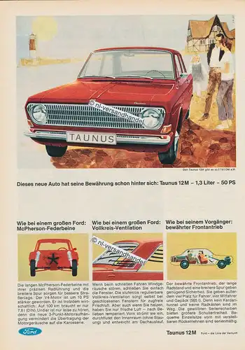 Ford-12M-1967-Reklame-Werbung-genuine Advertising-nl-Versandhandel 
