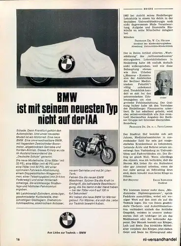 BMW-R75-1969-Reklame-Werbung-genuine Advert-La publicité-nl-Versandhandel