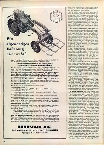 Ruhrstahl-II-1954-Reklame-Werbung-genuine Advert-La publicité-nl-Versandhandel