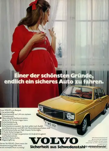 VOLVO-10TONNEN-1971-Reklame-Werbung-genuine Advert-La publicité-nl-Versandhandel