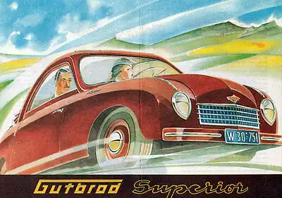 Gutbrod  -  Superior  -  Prospekt  - 1950  -  Deutsch - nl-Versandhandel