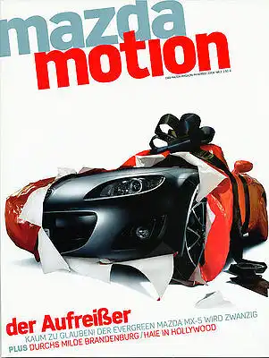 Mazda - Magazin - 2008 -  MX 5 - BT 50 - RX 8 - Deutsch -   nl-Versandhandel