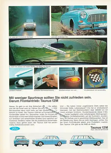 Ford-12M-1965-Reklame-Werbung-genuine Advertising - nl-Versandhandel